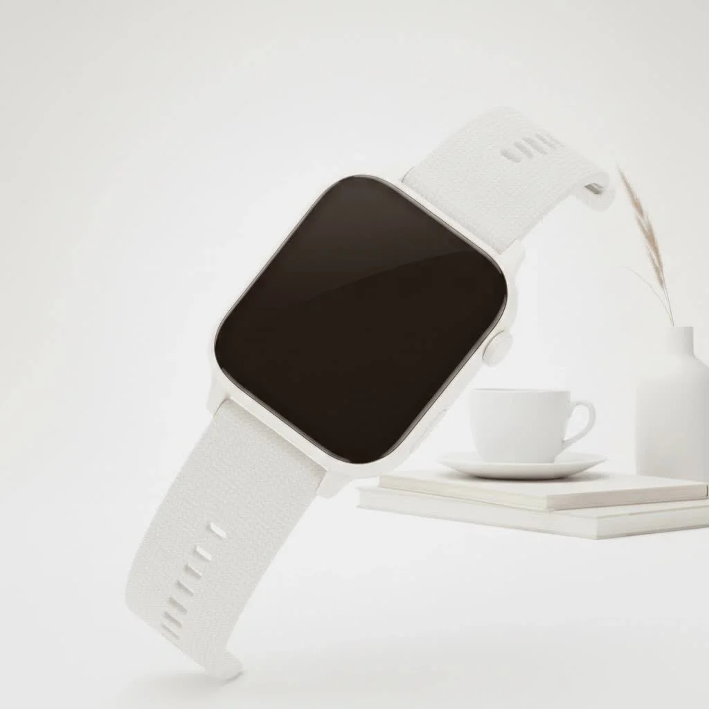 Samsung Galaxy Watch 7 on a wrist, displaying time and fitness data